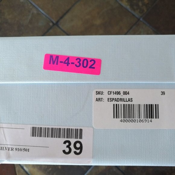 Chiara Ferragni Leather Espadrilles Sandals Sz 9US - Picture 6 of 6